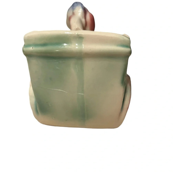 Vintage Mcm Donkey and Cart Planter/Vase- Pottery - Picture 8 of 12